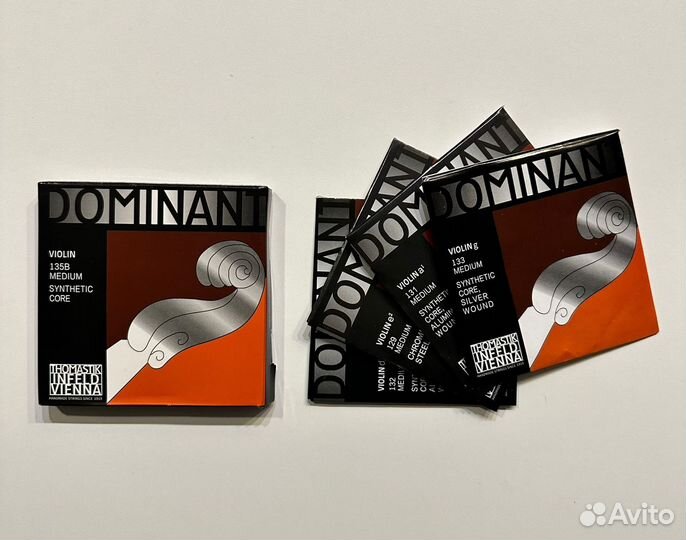 Струны для скрипки 135 Dominant Thomastik 4/4