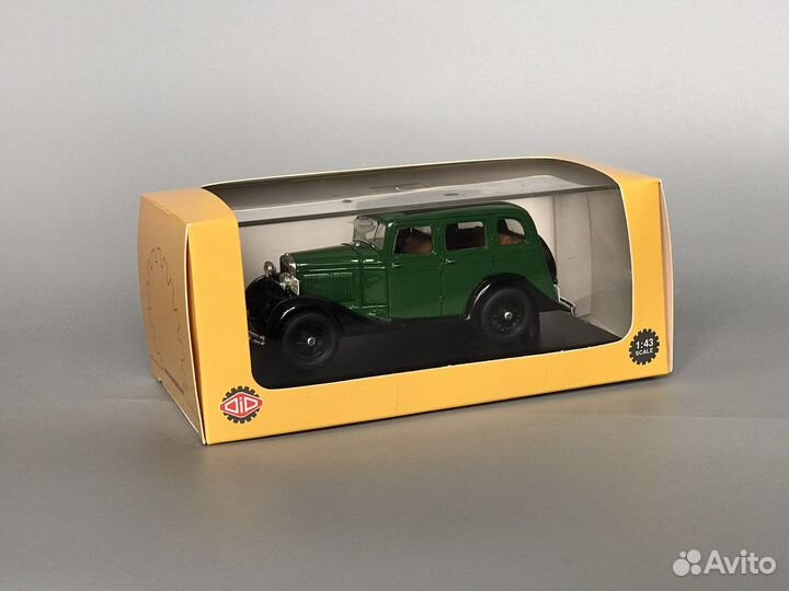 Модели легковых автомобилей 1:43