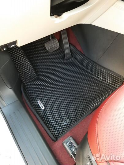 Коврики полики 3д эва с бортиками