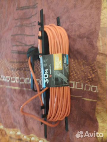 Удлинитель электрический на рогатке