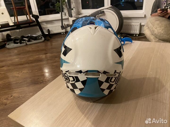 Велосипедный шлем фулфэйс
