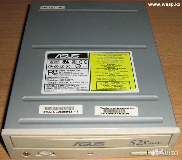 CD-ROM Asus CD-S520/A, CD-RW LG GCC-4520B