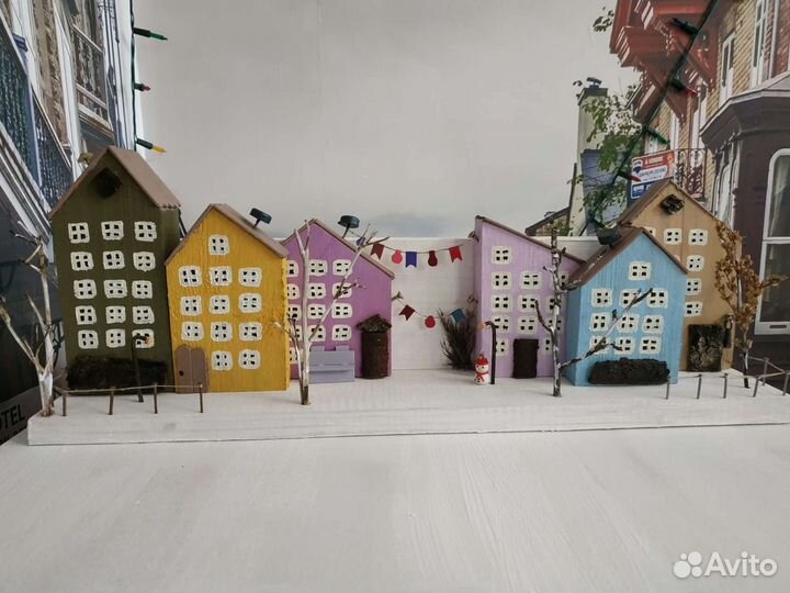 Ручная работа- домики