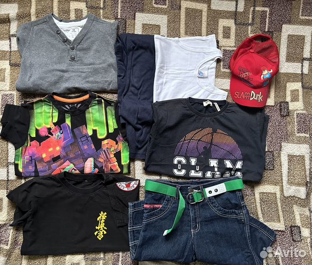 Пакет вещей на мальчика 128 134