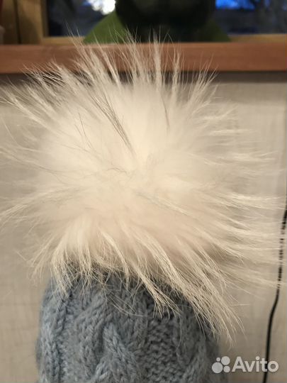 Шапка, снуд, варежки ручная вязка