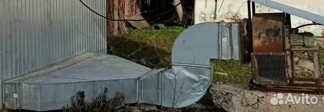 Вентилятор центробежный отточный с улиткой 380 V