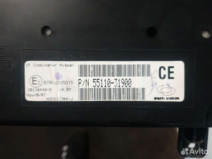 Щиток приборов ниссан альмера классик b10