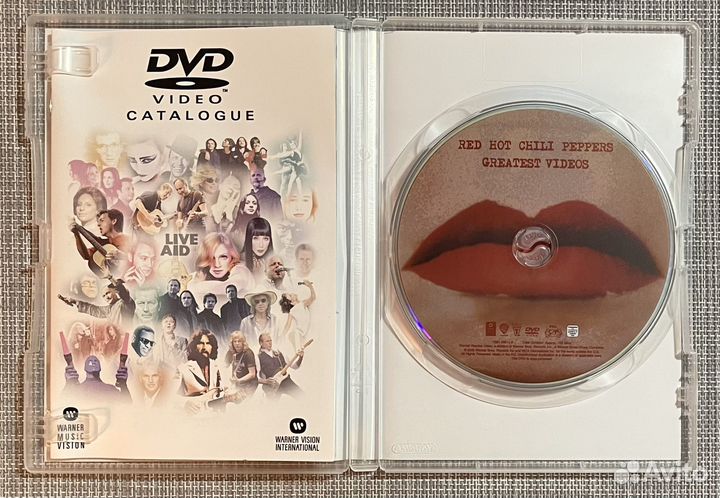 Red Hot Chili Peppers - Greatest Videos DVD EU