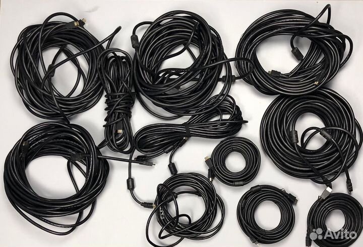 Hdmi кабеля в ассортименте от 0.5 до 30 метров