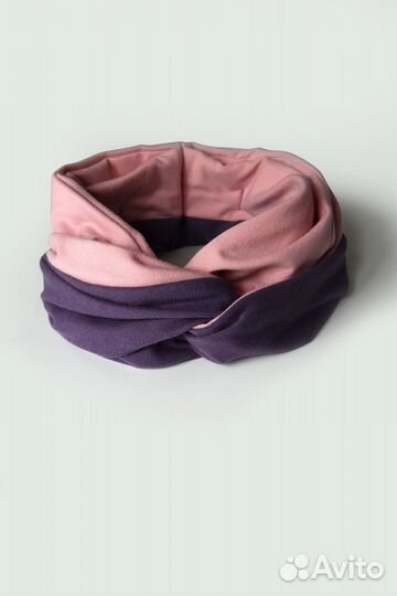 Повязка на голову теплая