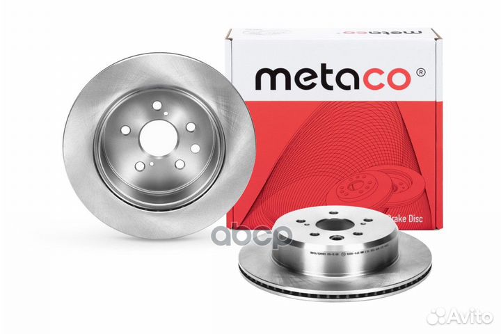 Диск тормозной задний '3060-327 metaco
