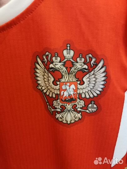 Футболка женская, 44, спортивная, с гербом