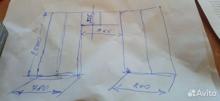 Шкаф встраеваемый