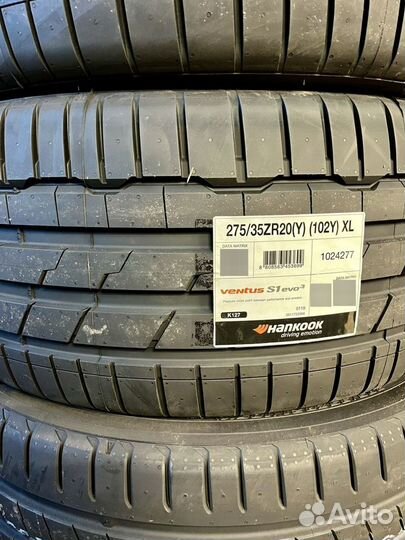 Hankook Ventus S1 Evo 3 K127 245/40 R20 и 275/35 R20