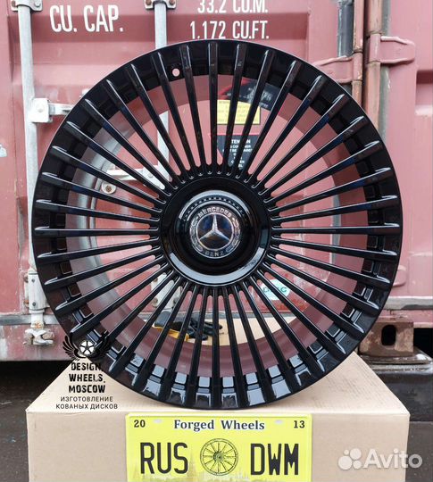 Диски кованые r22 на Mercedes GLE GLS