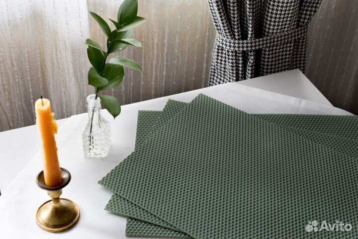 Цветная вощина для свечей