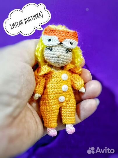 Кукла-лиса ручной работы