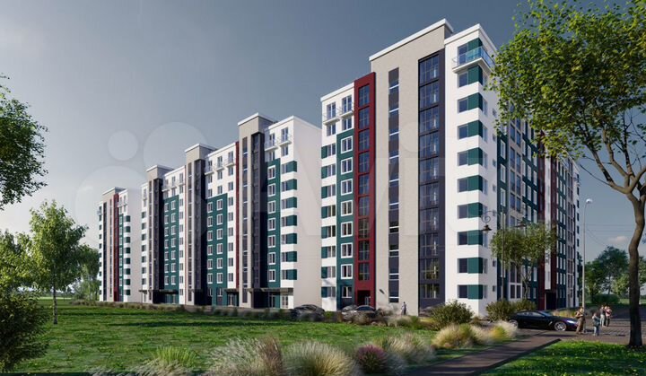 2-к. квартира, 57,7 м², 8/10 эт.