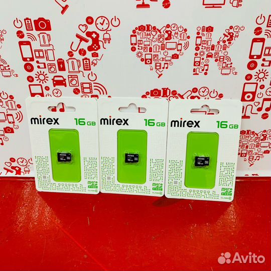 Карта памяти Transcend microSD (16Gb) (новый) ш2
