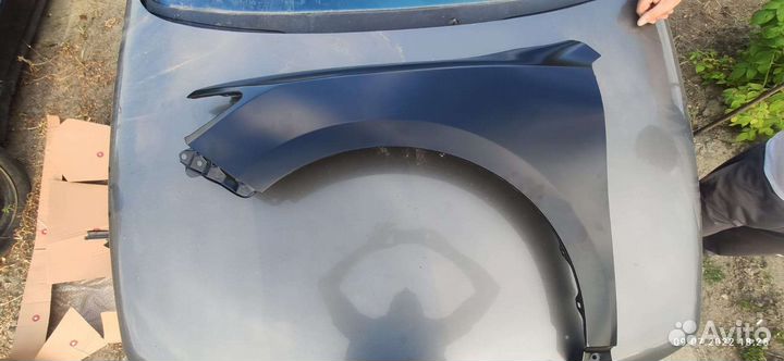 Крыло на toyota camry 55