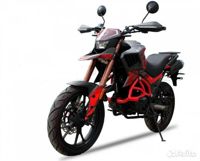 Мотоцикл rockot hound 250 LUX (красный, эптс)