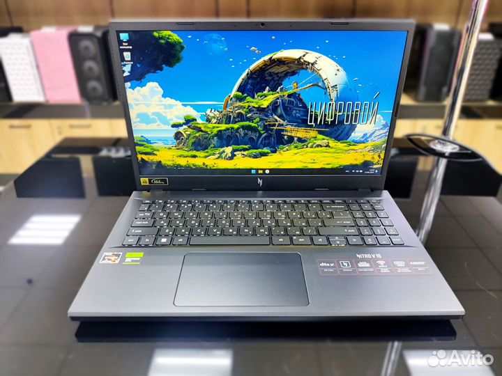 Игровой Acer Nitro Ryzen 5/16Gb/512Gb/RTX 2050