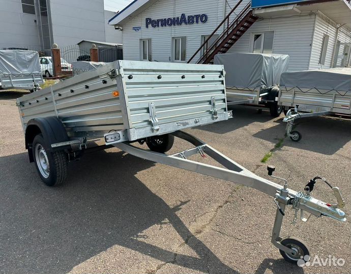 Прицеп Мзса 817701 2,5х1,3х0,47м с крышкой 850мм