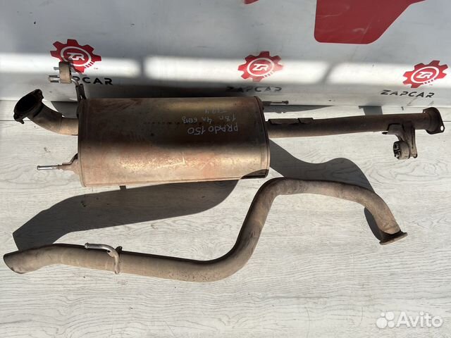 Toyota Prado 150 Глушитель