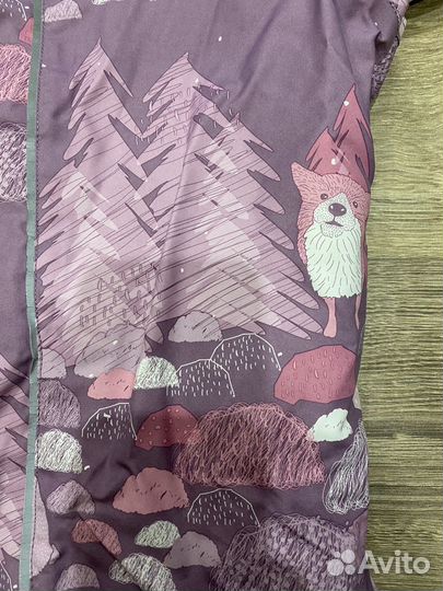 Зимний комбинезон для девочки 98