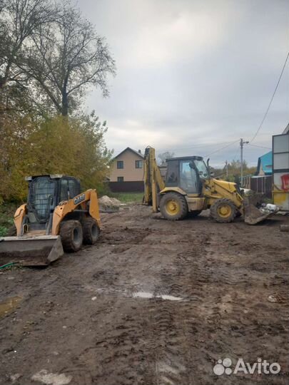 Услуги мини погрузчика