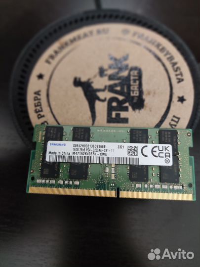 Sodimm ddr4 16gb 3200 samsung