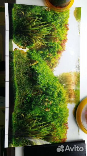 Фон для аквариума двусторонний 28*52