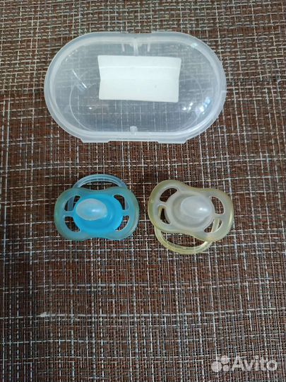 Соска пустышка avent (0-6 мес.)