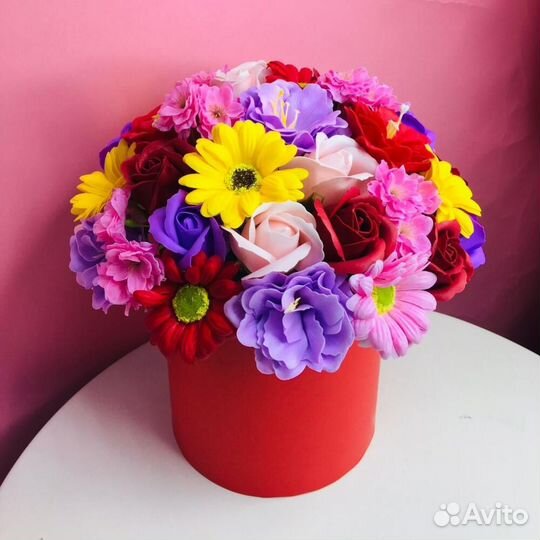 Мыльные розы, произведение - ручная работа