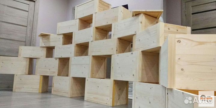 Ящик декоративный деревянный