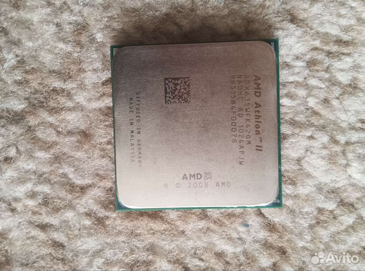 Процессор AMD athlon II 635
