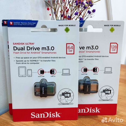 Карты памяти и переходники SanDisk