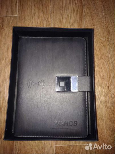 Ежедневник (блокнот) с отпечатком пальца