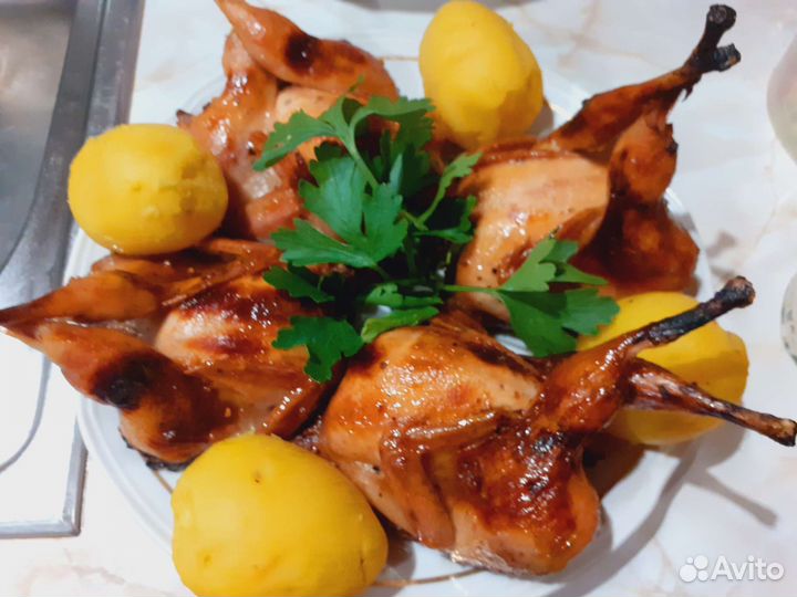 Мясо и яйца перепелов