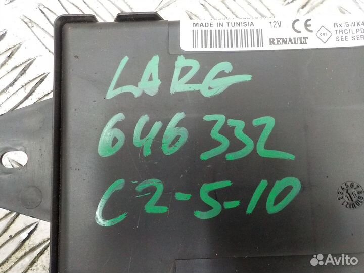 Блок управления LADA Largus 2011