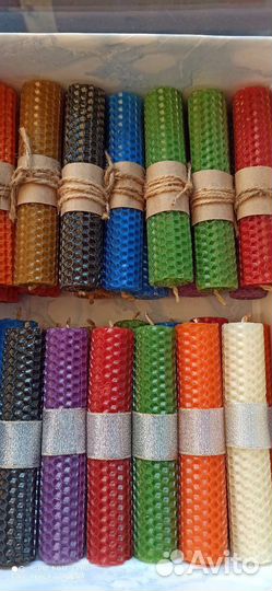 Свечи из вощины