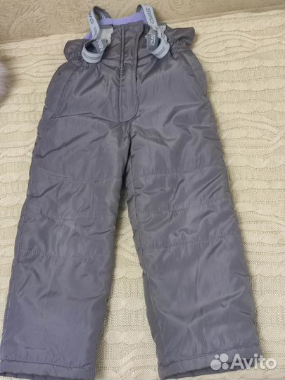 Зимний комплект для девочки 110