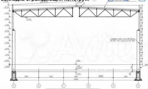 Теплый склад 1350кв.м.д.Молоково