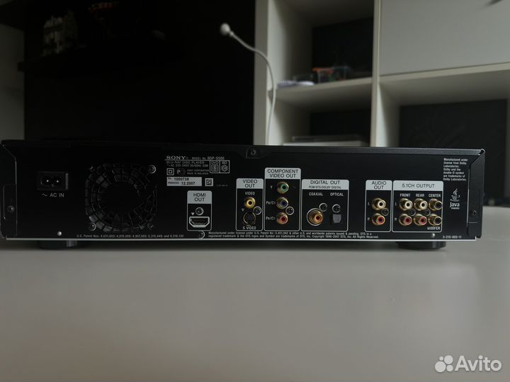 Проигрыватель Blu-ray Sony BDP S500 + куча дисков