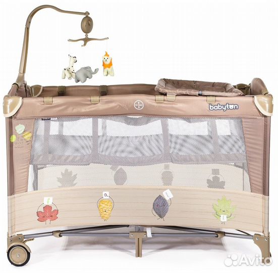 Манеж кровать babyton