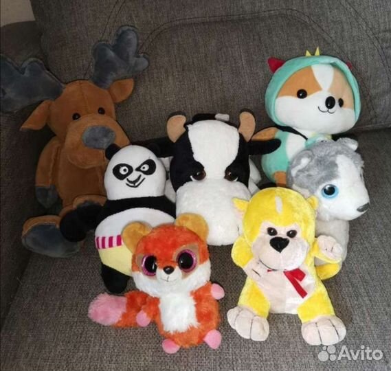 Мягкие игрушки пакетом