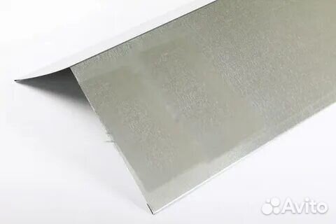 Металлический оцинкованный конёк