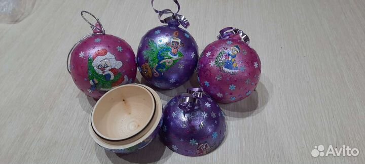 Новогодний подарок шар