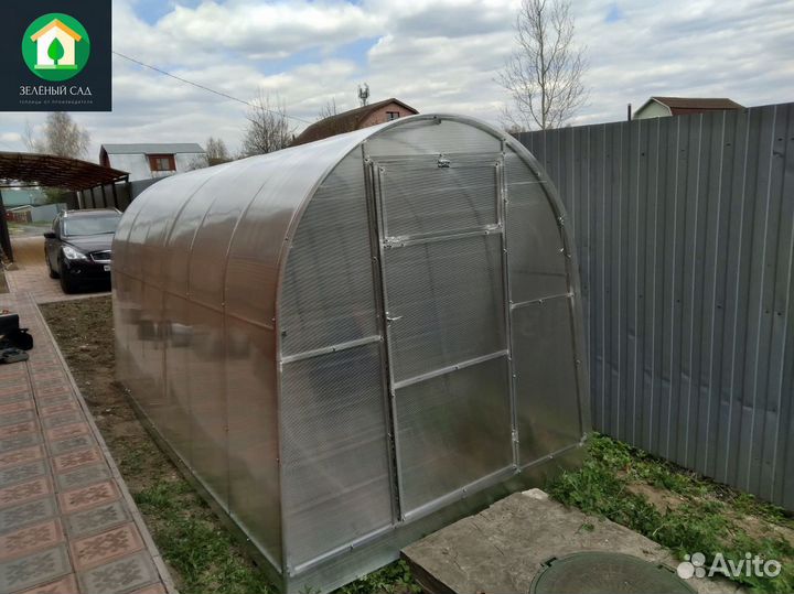 Теплица из поликарбоната