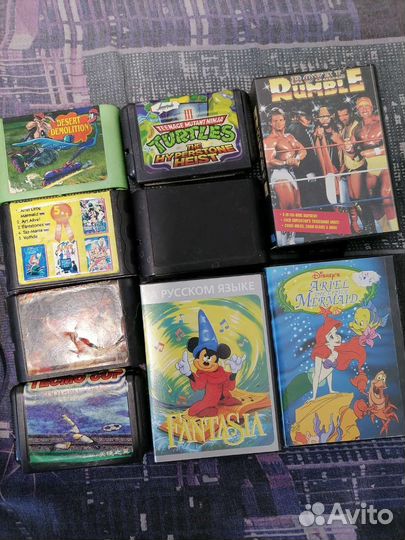 Катриджи Sega